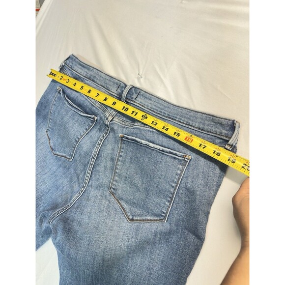 ABERCROMBIE & FITCH Women's The Super Skinny Ankle High Rise size 35/20R Jean - Picture 6 of 7